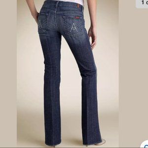 NWOT 7 for All Mankind "A-Pocket" Jeans in NY Dark